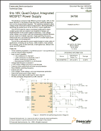 Click here to download MC34700EP Datasheet