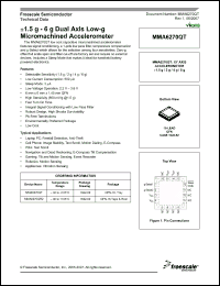 Click here to download MMA6270QT_07 Datasheet