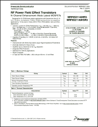 Click here to download MRF6S21140HR3_10 Datasheet