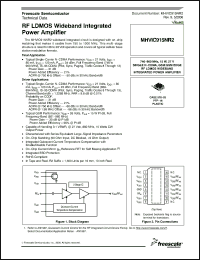 Click here to download MHVIC915NR2 Datasheet
