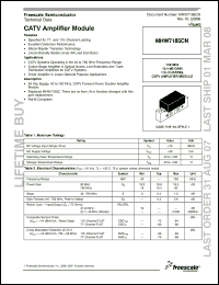 Click here to download MHW7185CN Datasheet