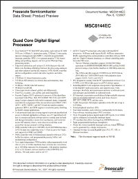 Click here to download MSC8144EC Datasheet