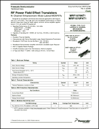 Click here to download MRF1570FNT1 Datasheet