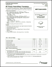 Click here to download MRF7S35015HSR3 Datasheet