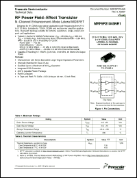 Click here to download MRF5P21045NR1 Datasheet