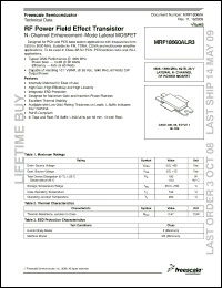 Click here to download MRF18060ALR3 Datasheet
