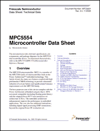 Click here to download MPC5554MZP80 Datasheet
