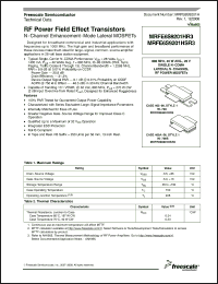 Click here to download MRFE6S9201HR3 Datasheet