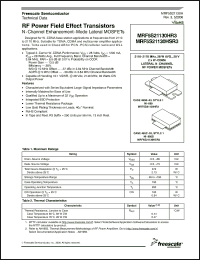 Click here to download MRF5S21130HSR3 Datasheet