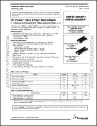 Click here to download MRF6S18060MBR1 Datasheet
