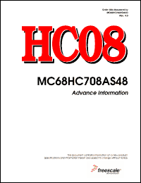 Click here to download MC68HC708AS48CFN Datasheet