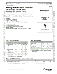 Click here to download MMG3002NT1_08 Datasheet