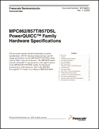 Click here to download MPC862_06 Datasheet