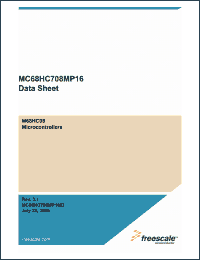 Click here to download MC68HC708MP16 Datasheet