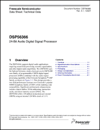 Click here to download DSP56366P Datasheet