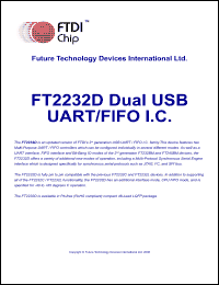 Click here to download FT2232D Datasheet