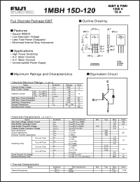 Click here to download 1MBH15D-120 Datasheet