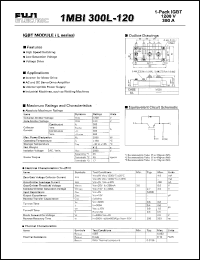 Click here to download 1MBI300L-120 Datasheet