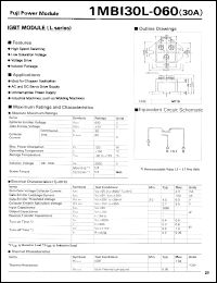 Click here to download 1MBI30L-060 Datasheet