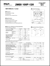 Click here to download 2MBI100F-120 Datasheet