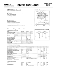 Click here to download 2MBI150L-060 Datasheet