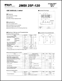 Click here to download 2MBI25F-120 Datasheet