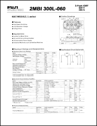 Click here to download 2MBI300L-060 Datasheet