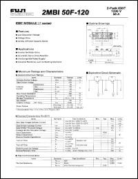 Click here to download 2MBI50F-120 Datasheet