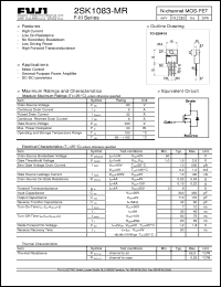 Click here to download 2SK1083 Datasheet