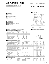 Click here to download 2SK1086-MR Datasheet