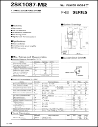 Click here to download 2SK1087-MR Datasheet