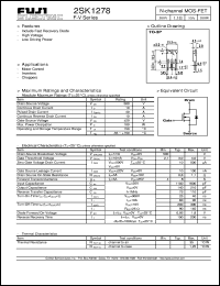 Click here to download 2SK1278 Datasheet