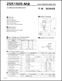 Click here to download 2SK1505-MR Datasheet
