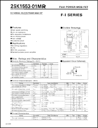 Click here to download 2SK1553-01 Datasheet