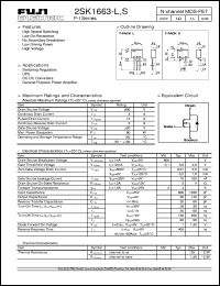 Click here to download 2SK1663-L Datasheet