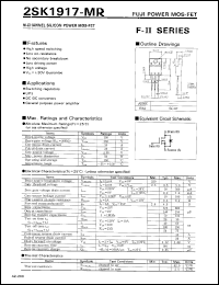 Click here to download 2SK1917-MR Datasheet