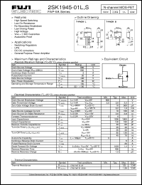Click here to download 2SK1945-01 Datasheet