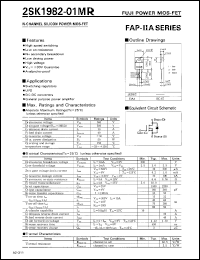 Click here to download 2SK1982-01MR Datasheet