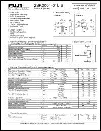 Click here to download 2SK2004-01S Datasheet
