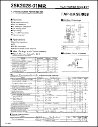 Click here to download 2SK2028-01MR Datasheet
