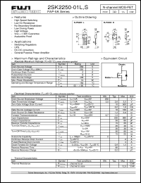 Click here to download 2SK2250-01L Datasheet