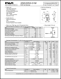 Click here to download 2SK2253-01M Datasheet