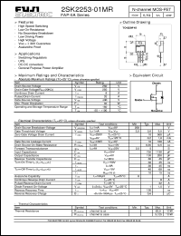 Click here to download 2SK2253-01MR Datasheet