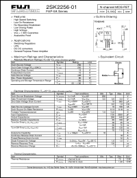 Click here to download 2SK2256-01 Datasheet