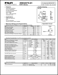 Click here to download 2SK2473-01 Datasheet