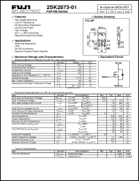 Click here to download 2SK2873-01 Datasheet