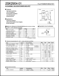 Click here to download 2SK2904-01 Datasheet