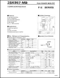 Click here to download 2SK957-MR Datasheet