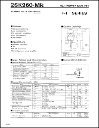 Click here to download 2SK960-MR Datasheet