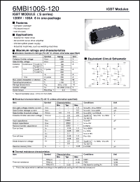 Click here to download 6MBI100S-120 Datasheet